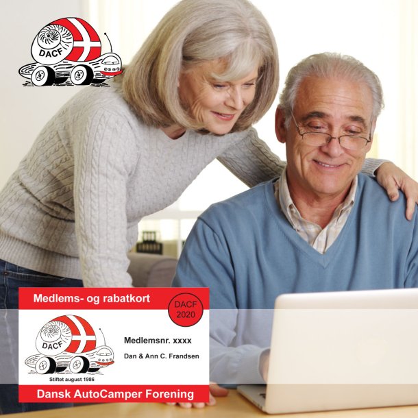 MESSETILBUD/�bent Hus - Medlemskab Dansk AutoCamper Forening 2026