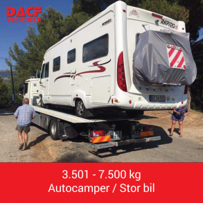 Dansk AutoCamper Forening vejhjlp kategori 3